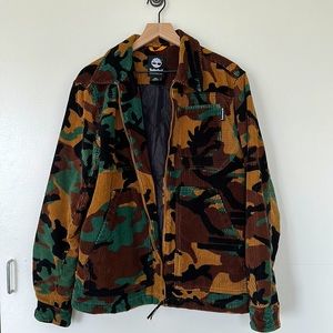Timberland Camo Corduroy Chore Jacket